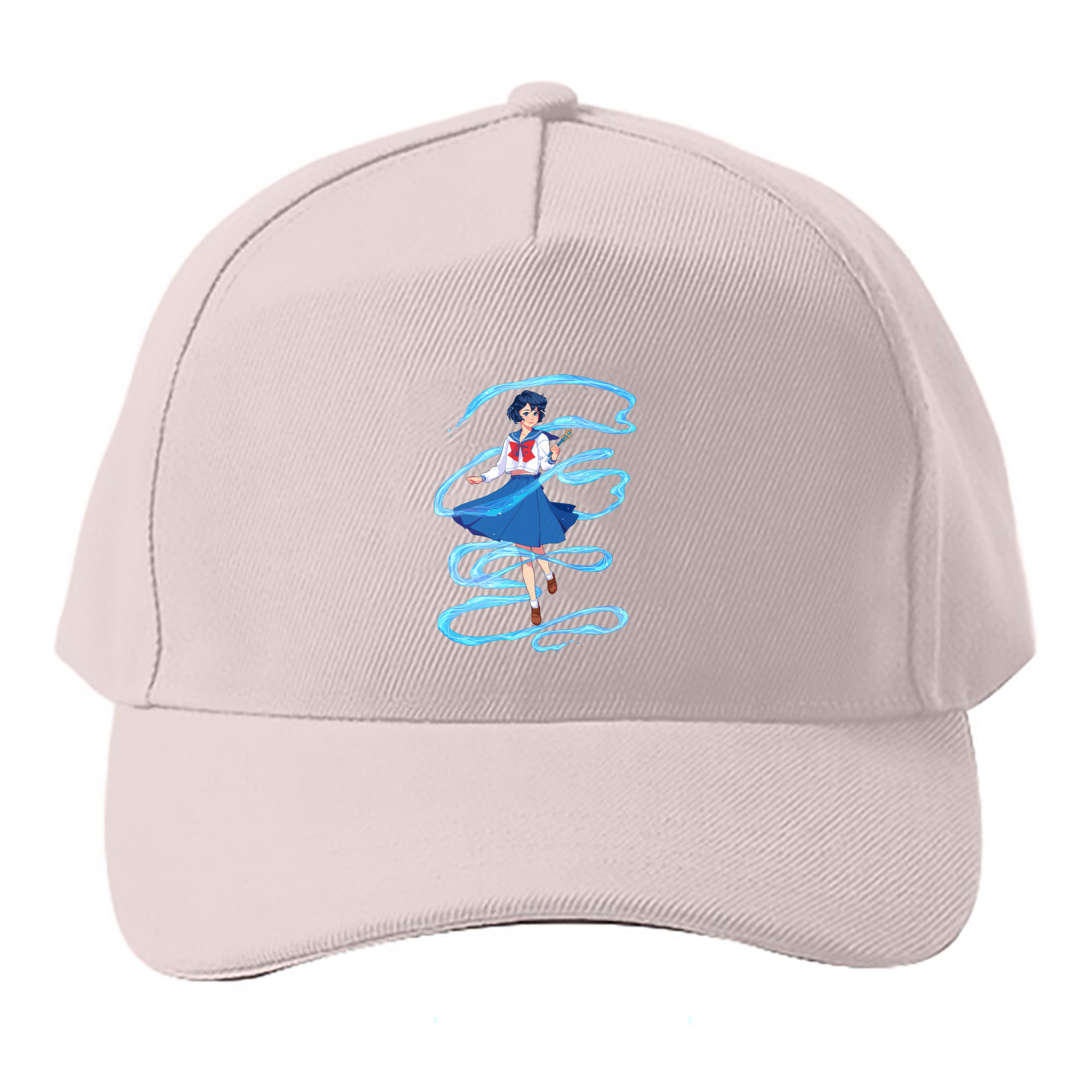 （画像用） 美少女戦士セーラームーン 水野 亜美 みずの あみ Sailor Moon Mizuno Ami ベースボールキャップ 綿100％ 男女兼用 帽子 スポーツ